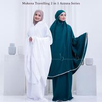 Gambar Spesial Ramadhan Mukena Katun Dewasa 2In1 Travelling Azzura Happy Shopping - Maroon dari Ramadhan Seruu undefined 1 Tokopedia