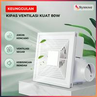 Gambar Exhaust Fan Dinding 220V Daya Hisap Kuat Exhaust Fan Plafon Kipas Angin Blower Dinding Plafon Kipas Exhaust Atap dari Synnove Indonesia undefined 3 Tokopedia