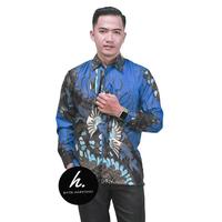 Gambar Baju Batik Pria Lengan Panjang Mewah Untuk Pesta Pernikahan dari Indhira Karani undefined 2 Tokopedia