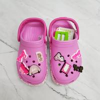 Gambar Sandal Crocs Barbie Crush Clog Kids / Sandal Barbie Anak / Sandal Anak - Pink, C11/18cm dari SC Collectionn undefined 2 Tokopedia