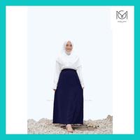 Gambar mlk_ fiuri official- rok ani s - 9xl rok kain navy panjang model a - a-line skrit - rok kerja perawat maba mahasiswa baru muslimah syari murah promo diskon - rok dinas - rok putih cokelat coklat abu abu hitam besar jumbo big size - fashion wanita - NAVY, S dari MalikaAnita90 undefined 3 Tokopedia
