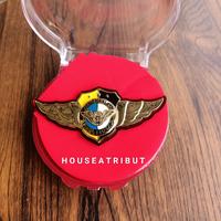 Gambar WING PENGAWALAN LALU LINTAS PDH LOGAM | wing pdh pengawalan lantas premium | jual wing pdh pengawalan lalu lintas dari House Atribut undefined 2 Tokopedia