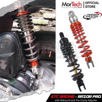 Gambar Shock KTC Racing Razor Pro Click Preload Rebound Adjustable Shockbreaker Non Tabung Vario 125/150 Fi Beat Scoopy Fazzio Lexi Mio Xride Xeon 300mm & 330mm - GREY, RAZOR / 30CM dari Maunel variasi undefined 4 Tokopedia