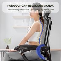 Gambar KUCADI  Kursi Kantor / Kursi Gaming / Office Chair/ Kursi Belajar / Kursi Kerja / Kursi Putar / Kursi Jaring / Kursi Ergonomis [ Garansi lima tahun ] dari KUCADI Shop undefined 5 Tokopedia