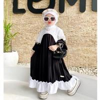 Gambar Terlaris Gamis anak Lebaran Quinza by Mybee usia 2-6th Ready - Mint, S dari Simply Dreams Store undefined 3 Tokopedia