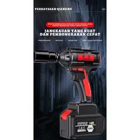 Gambar Ready 98Vf Cordless Impact Wrench Impeck Listrik Pembuka Bautcordless Impact Drill Impact Baterai Torsi Besar Bor Impact Pembuka Baut Impact Listrik Impack Wrench Torsi Besar - 98 VF+1 Baterai dari SAILER SHOP undefined 4 Tokopedia