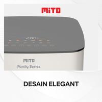 Gambar Digital Air Fryer Mito Mitochiba Digifry Family Series AF20 8L Digital Low Watt AF 20 dari CV Sumber Cahaya Yogya undefined 5 Tokopedia