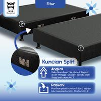 Gambar SLEEP OWL Divan Minimalis Laci 120 x 200 | Dipan Laci Drawer - BLACK dari Citra furniture undefined 3 Tokopedia