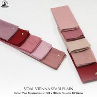 Gambar Jilbab UMAMA Scarf Voal Vienna Syari Jahit Metal Logo UM 120 x 120 cm PART1 - LATTE dari ModestyAvenue undefined 4 Tokopedia