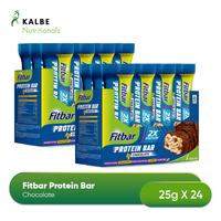 Gambar Fitbar Protein Chocolate 12x25gr - Isi 2 Box dari Kalbe Nutritionals Shop undefined 1 Tokopedia