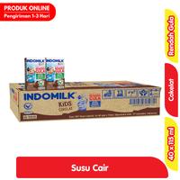 Gambar Indomilk Kids Susu UHT Cokelat Rendah Gula Kotak 1 dus isi 40 x 115 ml kartonan dari Bella shop tangerang undefined 1 Tokopedia