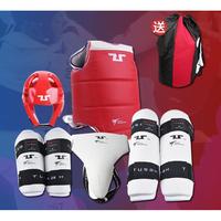 Gambar 100% original paket body protektor Set Tusah fighting gear perlengkapan sparring Taekwondo - NO 1, HELM BIRU CEWE dari TKD devany undefined 1 Tokopedia