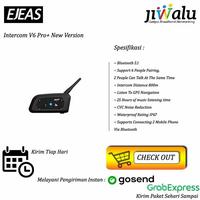 Gambar EJEAS V6 Pro Bluetooth Intercom Vnetphone Helm 6 Rider Helmet Sena Kil dari TOKO SMART TECH undefined 1 Tokopedia