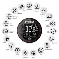 Gambar Cycplus M2 Speedometer GPS Sepeda Cycling Computer WIRELESS 4.0 ANT+ dari BLOVM Bike 3 undefined 5 Tokopedia