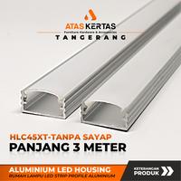Gambar Housing Led Strip 3M Slim | Rumah Lampu Led Strip Aluminium 3Meter Cover Putih Susu dari ATAS KERTAS TANGERANG undefined 1 Tokopedia