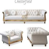 Gambar sofa chesterfield set mewah kualitas premium kursi sofa ruang tamu - custom, seater 3+1 dari kazbell undefined 1 Tokopedia