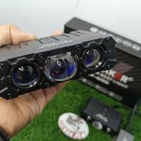 Gambar (NEW STOCK) mini laser ups way maker ev 600 projie 3 mata 75 wat blue lens putih-kuning putih-putih lampu grill mobil motor original AES dari CV ULTRA INDUSTRI undefined 4 Tokopedia