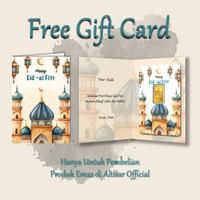 Gambar Emas Hartadinata x Antam 0.25 gram 0,25 gr Ramadan Lebaran Idul Fitri - Qadr + Box, 0.25 gr dari Altisar Gift Shop undefined 3 Tokopedia