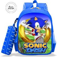 Gambar ransel anak laki laki tas sonic tas punggung backpack sekolah tk sd - Biru dari Shyara Store undefined 2 Tokopedia