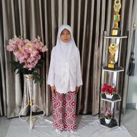 Gambar Seragam / Kebaya Anak / Kebaya Anak Encim / Kebaya Anak Sekolah SD - Merah rereng, S dari Gizstore86 undefined 3 Tokopedia