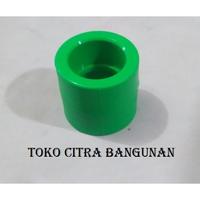 Gambar coupler 2 inch sambungan pipa air panas dingin sock sok fitting PPR dari Toko Citra Bangunan undefined 1 Tokopedia