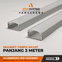 Gambar Housing Led Strip 3M Slim | Rumah Lampu Led Strip Aluminium 3Meter Cover Putih Susu dari ATAS KERTAS TANGERANG undefined 3 Tokopedia