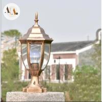 Gambar Lampu pilar taman/Lampu hias/Lampu taman 5018S2N - Gold Klasik dari aa-lighting undefined 2 Tokopedia