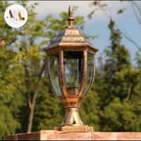 Gambar Lampu pilar taman/Lampu hias/Lampu taman 5018S2N - Gold Klasik dari aa-lighting undefined 4 Tokopedia