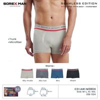 Gambar SOREX - Celana Dalam Boxer Pria Isi 2 Pcs Sorex Man Sport Cd Seamless Edition CD LK M 3804 - M-L dari Alzura undefined 1 Tokopedia