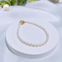 Gambar Request Customer Gelang 3mm - 3mm Oval Pearl Bracelet dari Gondii MutiaraLombok undefined 2 Tokopedia
