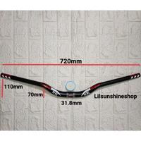 Gambar Stang Setir Handlebar 31.8 New HK Alloy 31.8mm 720mm Sepeda Gunung MTB dari LilsunshineshopBikePart undefined 1 Tokopedia