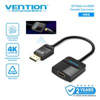 Gambar Vention Display Port to HDMI Adapter DP to HDMI Converter 1080P HBG dari Vention Authorized Medan undefined 1 Tokopedia