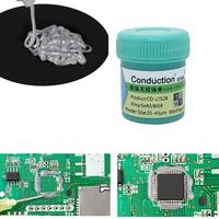 Gambar Ins Low Temperature Tin Solder Paste Sn42bi58 Melting Point 138 ℃ Patch Solder Paste for LED BGA SMD PCB Welding tin mud CPU 30/55g dari FlipSix undefined 3 Tokopedia