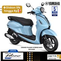 Gambar Sepeda Motor Yamaha Grand Filano Hybrid Neo Keyless - Hijau, Bekasi Depok dari Yamaha Deta Bahana Motor undefined 3 Tokopedia
