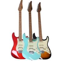 Gambar Gitar Elektrik Stratocaster SCP Guitar SS20 Roasted Maple HSS Original Include Softcase - BK dari KIOS REMOT undefined 1 Tokopedia