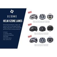 Gambar XZONE LANES ROAD HELMET HELM SEPEDA BALAP - White, M dari LARIS Bike Jogja undefined 1 Tokopedia