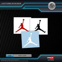 Gambar Sticker Cutting Jordan Fly Stiker Untuk Kaca Body Mobil Motor Laptop - Putih dari AC Sticker Concept undefined 1 Tokopedia