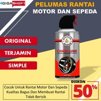 Gambar Chain Lube Rantai Motor Pelumas Rantai Sepeda Motor 300ml Spray Minyak Semprotan Penghilang Karat Chain Lube Rantai Motor dari Gigatech.id undefined 1 Tokopedia