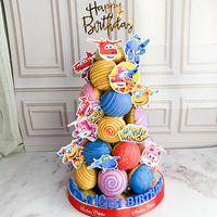 Gambar Donat/Donat Ulang Tahun/Donat Super Wings/Donat Tower dari Stelette Cake_NEW undefined 3 Tokopedia