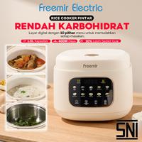 Gambar freemir Rice Cooker Digital Smart Low Sugar 1.5L Gratis Portable Electric Cooker Magic Com Kontrol Gula Rendah Kalori Multifungsi Hidup Lebih Sehat PFOA Free SNI Certified dari freemir Electric Official Store undefined 3 Tokopedia