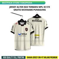 Gambar Jersey ALTER EGO S15 Terbaru Gratis Pasang Nickname Punggung - Putih Anak, S dari BestPack Store undefined 3 Tokopedia