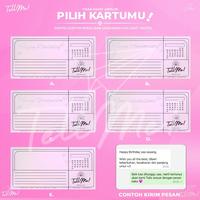 Gambar Hampers Cewek Kado Ulang Tahun Wisuda Anniversary Ultah Pacar Pasangan Teman Saudara Keluarga Gift Box Estetik Mewah Spesial By Tellme.corp - Julia Putih FS, Kartu Polos dari hahadj shop undefined 5 Tokopedia
