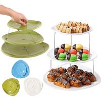 Gambar TWIST FOLD PARTY PLATES - PIRING LIPAT 3 TINGKAT dari tokokadounik koleksi undefined 1 Tokopedia