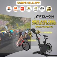 Gambar Felvon V2 Trainer Automatic Resistance Spinning Bike Sepeda Statis dari Toko Muda jaya. undefined 1 Tokopedia