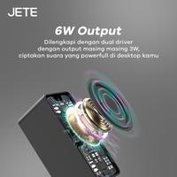 Gambar JETE SC101 Speaker PC Komputer Laptop JETE SC101 5 Watt with LED Light - Black dari Doran Gadget Authorized undefined 3 Tokopedia