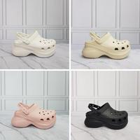 Gambar TERMURAH BEST SELLER Sendal Crocs Classic Bae Platform clogs 8cm / Clog / Sandal Perawat / Suster / Mantri / Karet / Classics / Slip on karet pria wanita / Sandal tahan air / Platforms / Bae Clog Tinggi - Hitam, 34/35 dari CV IndoArsStore undefined 2 Tokopedia