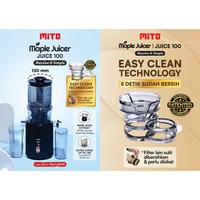 Gambar MITO Slow Juicer / Maple Juicer - Juice 100 - Cream dari Utama Electronic undefined 5 Tokopedia