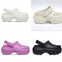 Gambar TERMURAH BEST SELLER Sendal Crocs Stomp clogs / Clog / Sandal Perawat / Suster / Mantri / Karet / Classics / Slip on karet pria wanita / Sandal tahan air / Platforms / Stom Clog Tinggi - Hitam, 35/36 dari CV IndoArsStore undefined 1 Tokopedia
