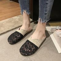 Gambar PROMO TERBARU SEPATU SANDAL SELOP WANITA IMPORT WOL MULES SENDAL CEWEK BRANDED MURAH - Black, 36 dari GoStrade undefined 4 Tokopedia