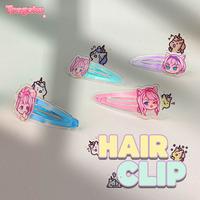 Gambar Hair Clip Custom Akrilik - Jepit Rambut Custom Akrilik - Biru Muda, Basic Color dari Tengokucustom undefined 1 Tokopedia
